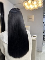エトラ 渋谷店(etora) 艶髪　ネイビー　髪質改善　ロング