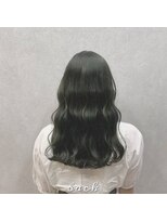 フーチー クーチー アマティー 豊中店(FUCHI KUCHI amati)&nbsp;@fuchi_kuchi.okada［豊中,髪質改善/モスグリーン/オリーブ］