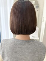 ソア 並木坂(Soa)&nbsp;韓国ボブ/切りっぱなしボブ/タッセルボブ/透明感カラー/Minori