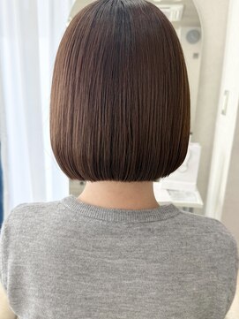 ソア 並木坂(Soa) 韓国ボブ/切りっぱなしボブ/タッセルボブ/透明感カラー/Minori