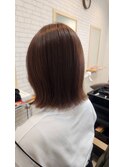 切りっぱなしボブ