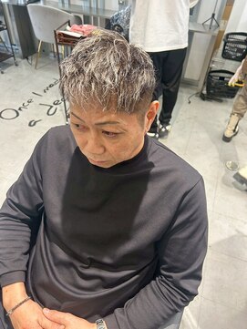 メンズサロン キング 枚方店(Men’s salon K!ng) 波巻きツイストスパイラルパーマ/フェザーパーマ/眉毛/メンズ