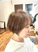 ゆるふあのショートパーマスタイル