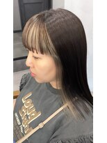 ウェイビー 桜木町店(WAVY)&nbsp;【ブリーチあり】顔まわりインナーカラー