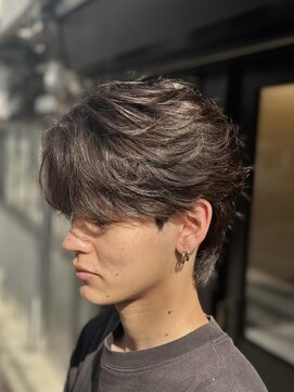 バース バイ ハピネス(BIRTH by happiness) フェザーパーマフェザーショートセンターパート