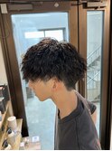 メンズマッシュ　ツイストスパイラルパーマ　佐世保
