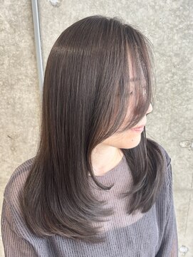 アヤラグランスパ 船橋店(AyaLA GRAN SPA) 【福田隆晃】レイヤーカット/ダークグレージュカラー/くびれヘア
