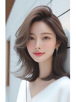 ヘアーズ ベリー 久留米店(hairs BERRY) ★くせ毛風カールレイヤーカットうる艶髪結べるボブ美髪透明感