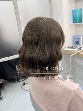 ユアーズヘア 新宿三丁目店(youres hair) ブリーチありOlivebeige