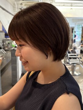 マカロニコースト(macaroni coast) 前髪あり コンパクトニュアンスショート
