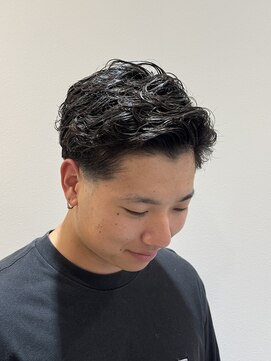 レンジヘアー(lange hair) 七三パーマ【鈴鹿/四日市/津/メンズ/ニュアンスパーマ】