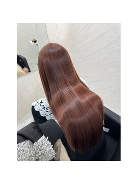 ミヨン 京橋店(miyon) 韓国レイヤーカット×暗髪カラー×髪質改善