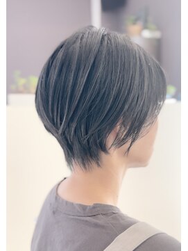 ワイボンドヘアー(Y bond hair) 大人ボブショートショートヘア白髪染め/ベージュ/イルミナカラー