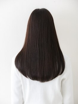 グレイシーエメ ひばりヶ丘店(GRACY aimer)の写真/【ひばりヶ丘駅徒歩1分★】髪の主要構成成分シスチン配合で使う度に髪の空洞を補修し続け潤い艶やかな髪に*