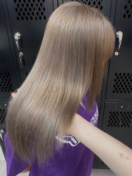 イエナ 渋谷(IENA) デザインカラーケアブリーチダブルカラー小顔に見せるヘア