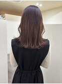 〈浅草 半個室〉ブラウンベージュ/ニュアンスミディ