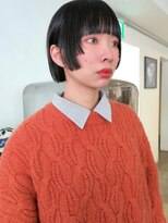 マカロニコースト(macaroni coast)&nbsp;耳にかけても可愛いステップカット ボブ