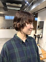 ラボヌールヘアーパルフェ 大宮西口店(La Bonheur hair parfait)&nbsp;ボブパーマ × cocoa color ◎松梨◎