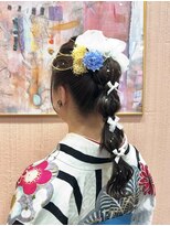 ミリュウ(Milieu)&nbsp;玉ねぎポニーアレンジ♪