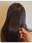 髪質改善ストレート