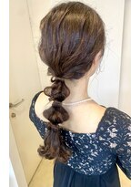 ヘアアンドメイクフリッシュ(HAIR&MAKE FRISCH)&nbsp;ヘアセット　編みおろし