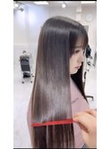 業界No. 1エクステでラサ艶ロングヘア