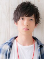 メンズヘア ビーセカンド 草加店(MENS HAIR B-2) 20代30代カジュアルくせ毛風アクティブショートマッシュW草加