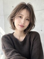 ノア(NOA) 【NOA】小顔くびれショートボブ×透明感グレージュ
