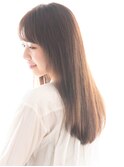 【髪質改善】酸熱水素トリートメントで“透明感”ストレート