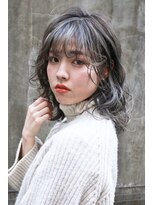 ティメレ 神戸三宮(Timere)&nbsp;小顔ミディ×シルキーアッシュブラウン【Timere神戸三宮】