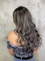 アポロ 横浜駅店(apollo)&nbsp;ハイライト×グレージュ