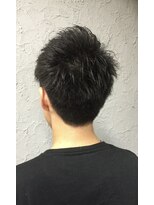 ヒロギンザ 浜松町店(HIRO GINZA) アップバングショートカット<ヒロ銀座/メンズ/理容室/浜松町>