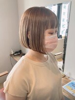 ロティー(loty)&nbsp;《loty酒井美紀》ミニボブ×ミルクティーベージュ