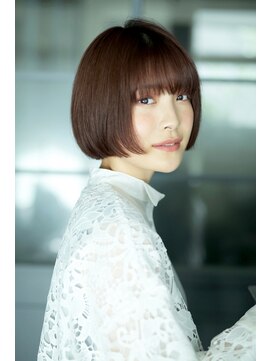 マグノリア(MAGNOLIA) 暗めのピンクボブデザイン