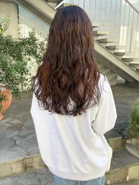 シアン(SYAN) ロングスパイラルパーマ