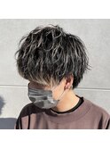 ショートマッシュウルフ×ハイライト