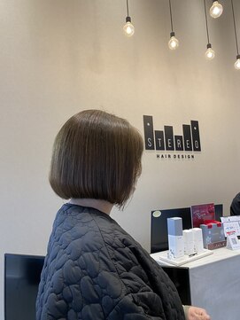 ステレオ 知立店(STEREO) 韓国ボブ3月