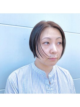 ヘアポジション 十文字店 HAIR Position　 センターパートショート