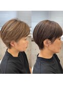 白髪ぼかしハイライト 用賀