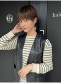 【竹之内蔵人】モテ髪ハンサムショート/大人小顔ライン似合わせ