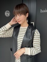 ガリカ 蔵前(Gallica)&nbsp;【竹之内蔵人】モテ髪ハンサムショート/大人小顔ライン似合わせ