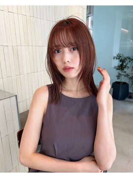 シキ オルガン 大宮(siki ORGAN) ミディアムレイヤー/外ハネミディアム/顔周りカット