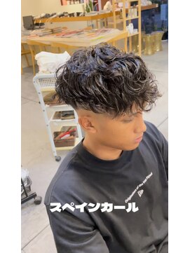 ヘア サークル ジープ 石井店(hair circle geep) メンズカット＋スペインカール