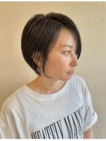 ロアン(roan) 抜け感ショートボブ×ダークアッシュ