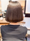 ヘアドネーションでロングヘアをボブに