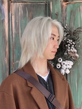 ヌン(nun) ケアブリーチ×ハイトーンカラー×トリートメント