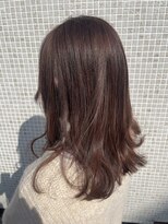 ヘアースペースブルーム ヒーロー 園田店(HAIR SPACE BLOOM hero) 【園田/ケアブリーチ】ピンクブラウン