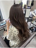 #プルエクステ#ブラウン