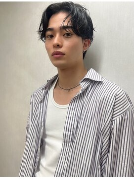 ガーデン タチカワ(garden tachikawa) マッシュ/センターパート/波巻き/毛流れ