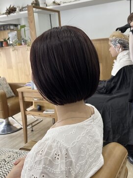 メアリー バイ メリー(marry by merry) 【立町メアリーバイメリー】☆内巻きボブ×ピンクブラウン☆